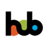 Hub Media Inc. Logo in colour.